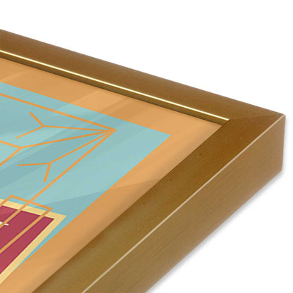 White Angel Rum Paper Print