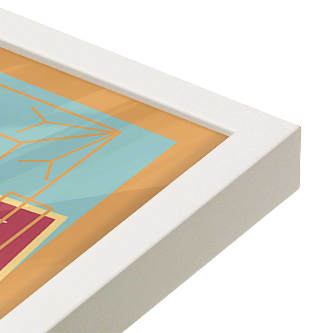 White Angel Rum Paper Print