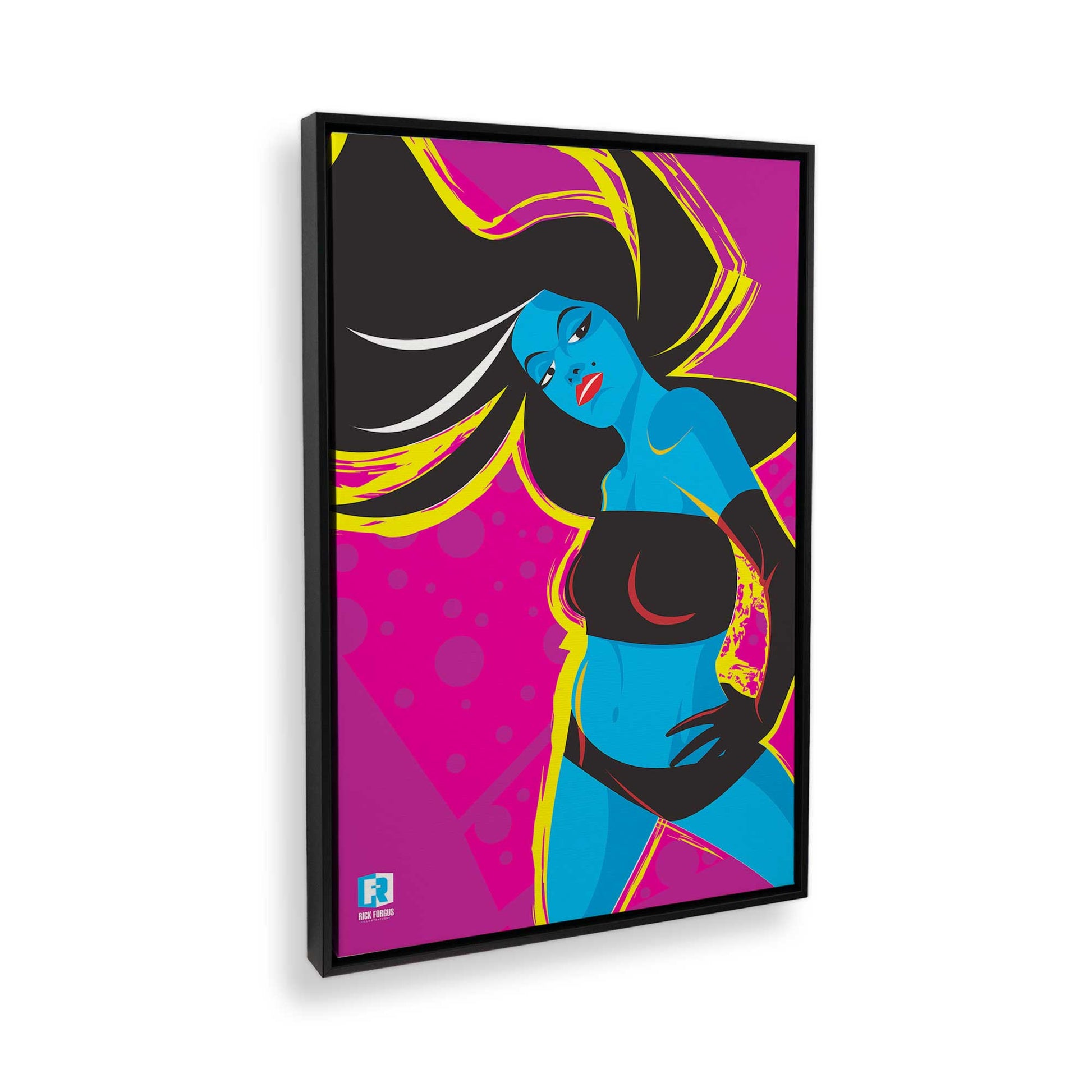 [Color:Satin Black], Picture of the corner of the art