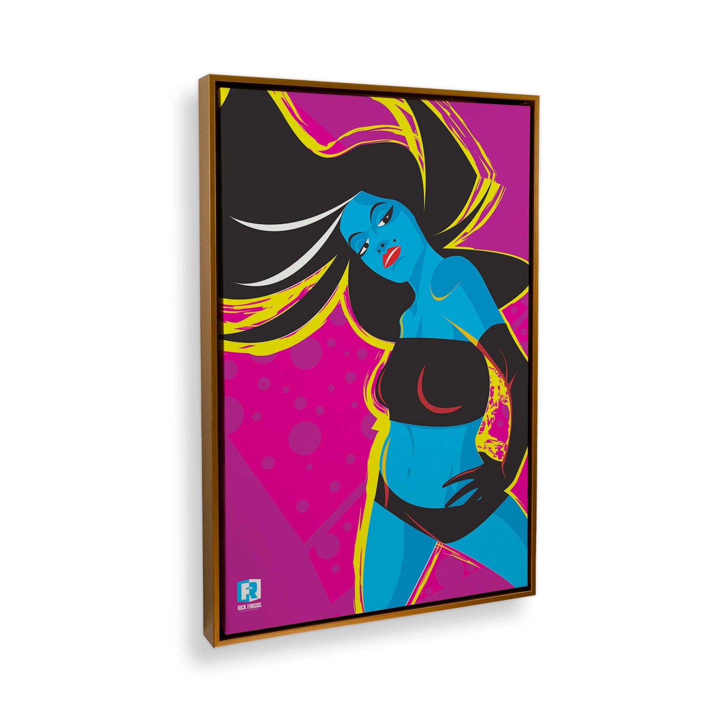 [Color:Polished Gold], Picture of the corner of the art