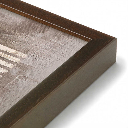 [Color:Belvinder Brown], Picture of art in a Belvinder Brown frame at an angle