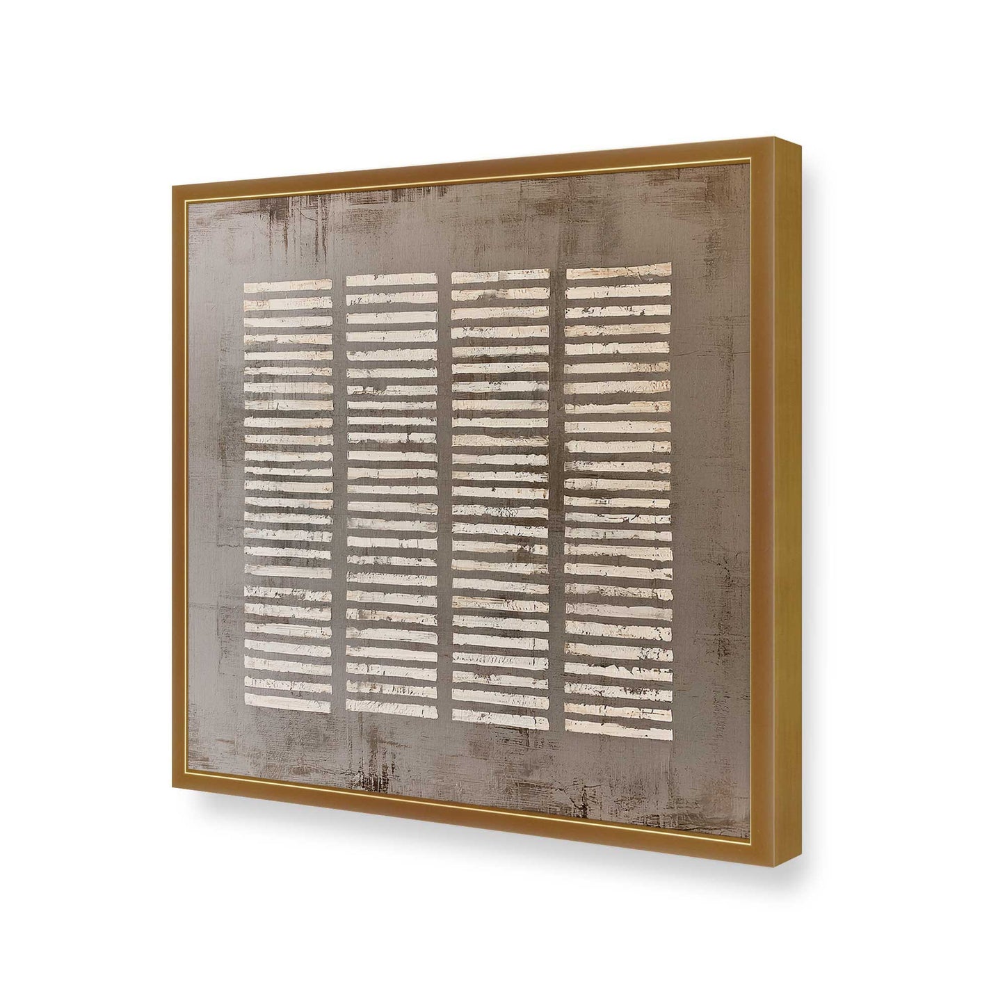 [Color:Polished Gold], Picture of art in a Polished Gold frame of the corner