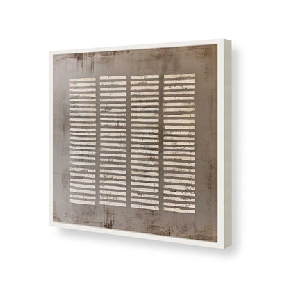 [Color:Opaque White], Picture of art in a Opaque White frame of the corner