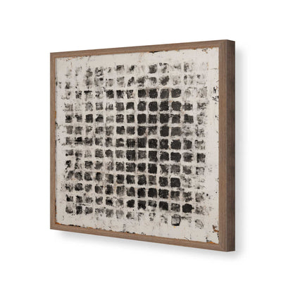 [Color:Walnut], Picture of art in a Walnut frame of the corner