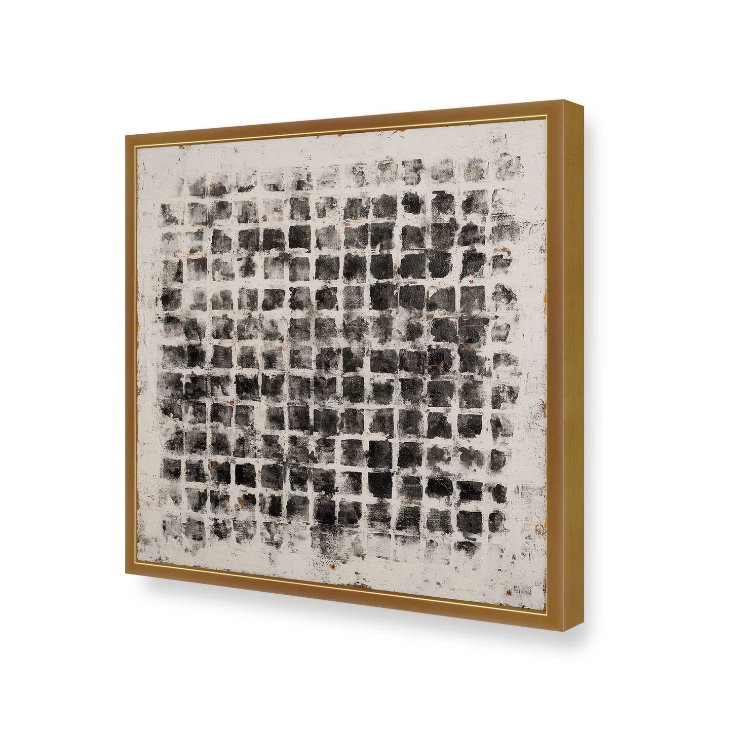[Color:Polished Gold], Picture of art in a Polished Gold frame of the corner