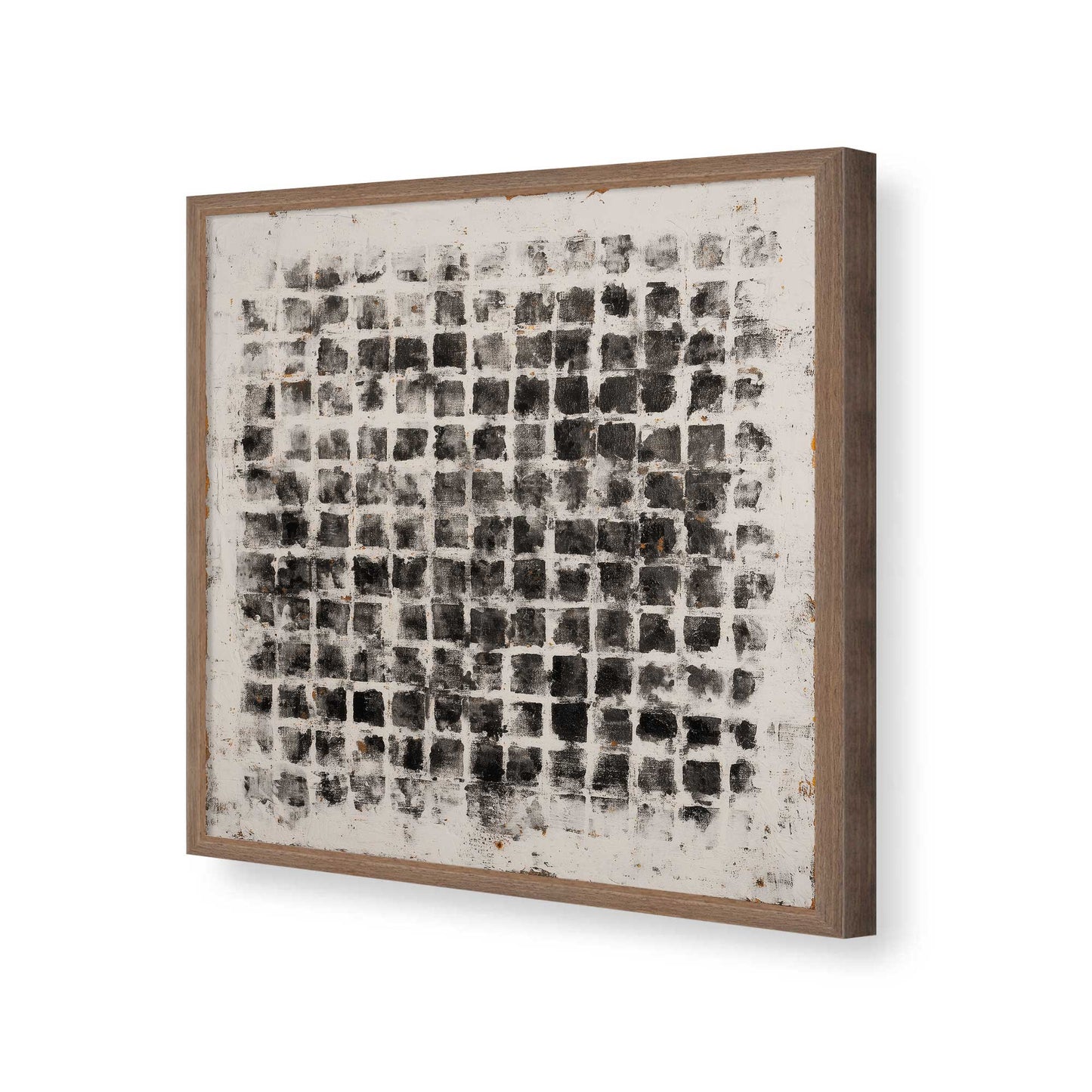 [Color:Walnut], Picture of art in a Walnut frame of the corner