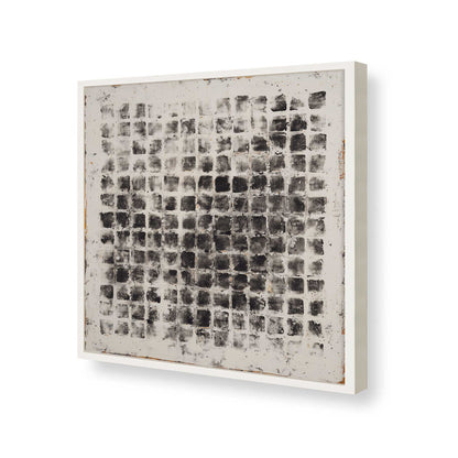 [Color:Opaque White], Picture of art in a Opaque White frame of the corner