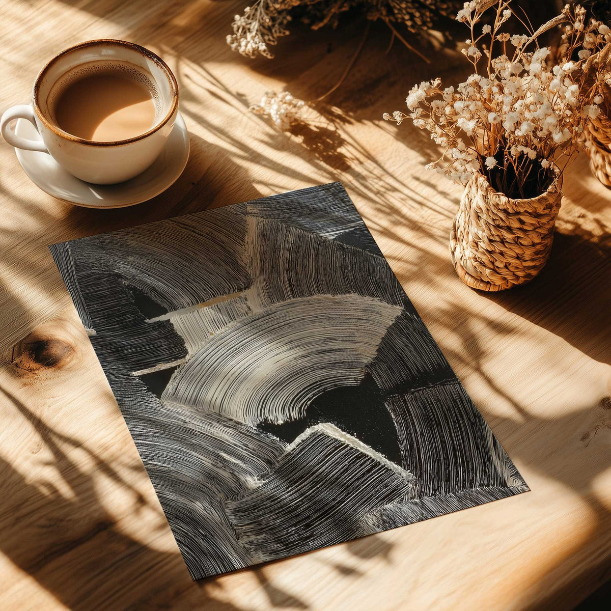 [Color:Rolled Print], Picture of close up of art