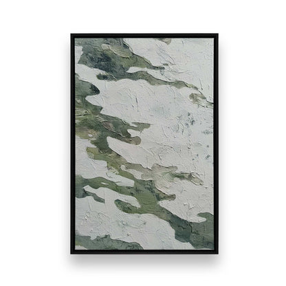 [Color:Satin Black], Picture of art in a Satin Black frame