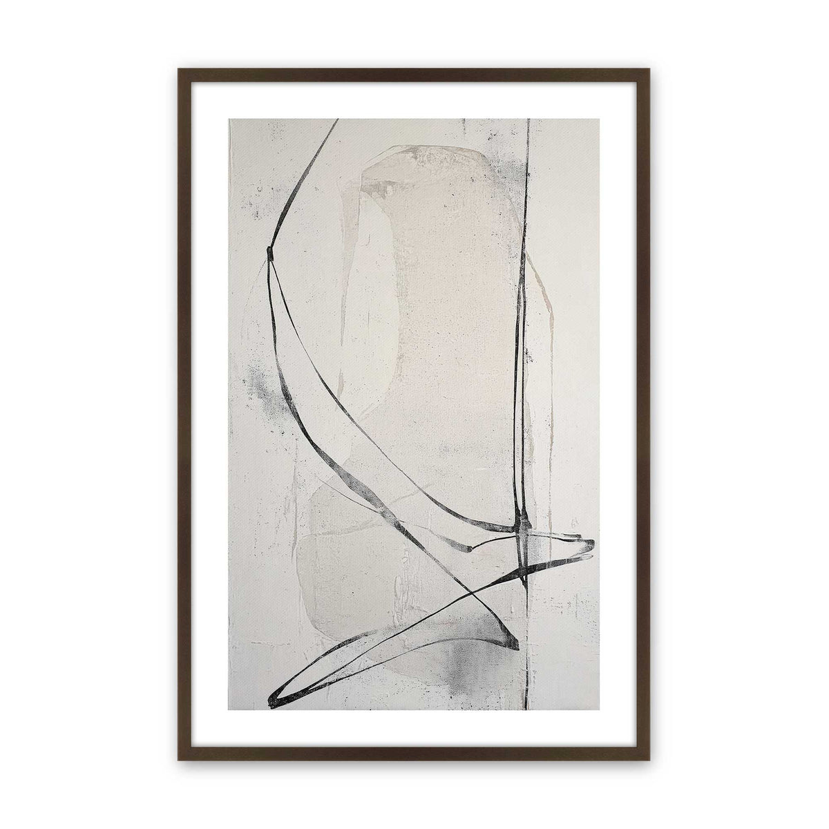 [Color:Belvinder Brown], Picture of art in a Belvinder Brown frame