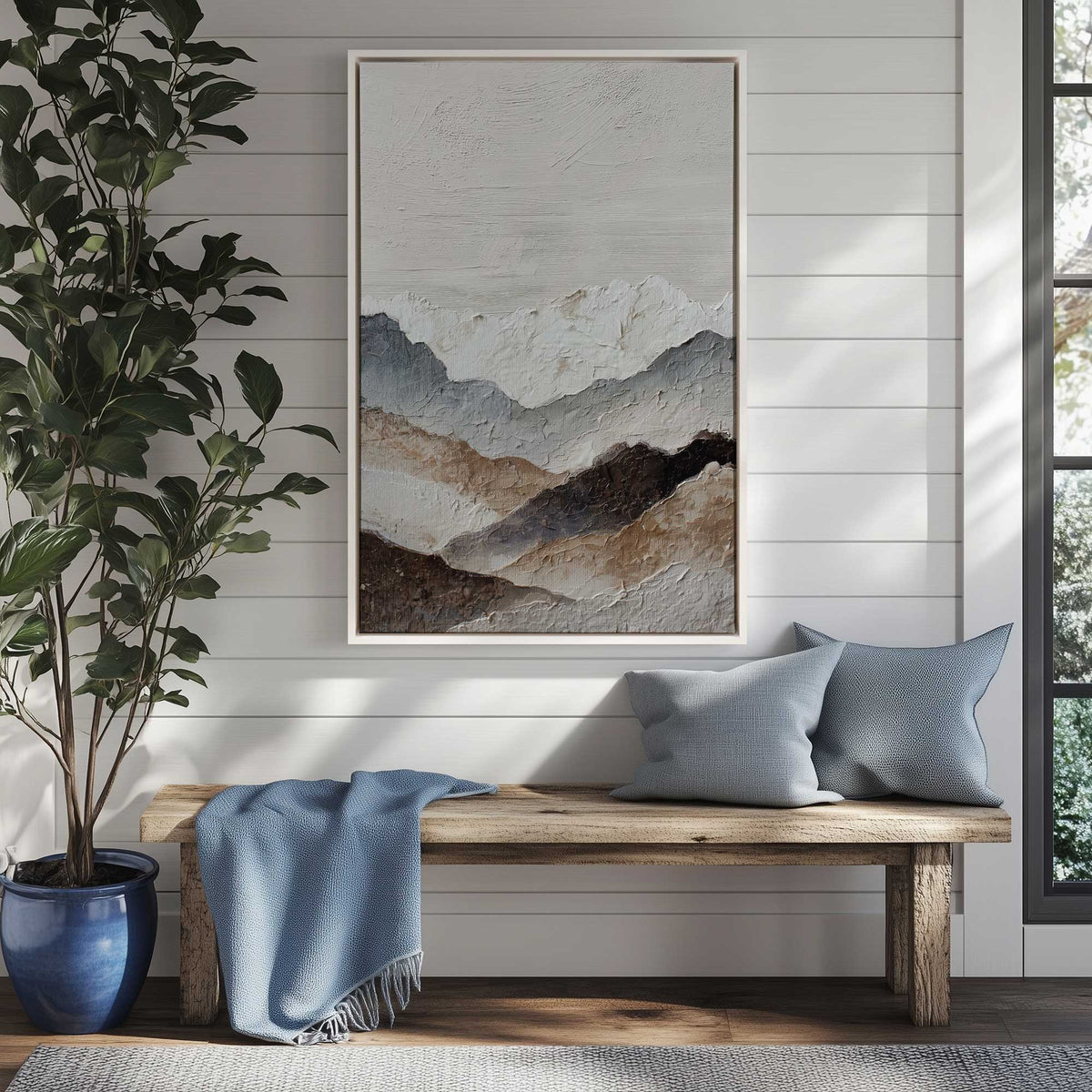 Picture of art in a room