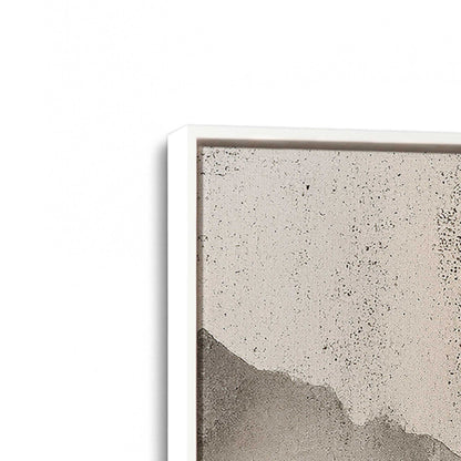 [Color:Opaque White], Picture of art in a White frame at an angle