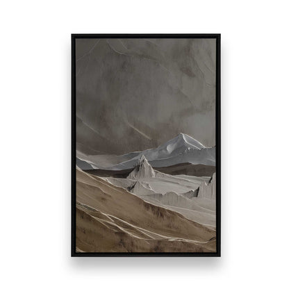 [Color:Satin Black], Picture of art in a Satin Black frame