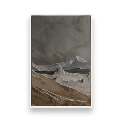 [Color:Opaque White], Picture of art in a White frame