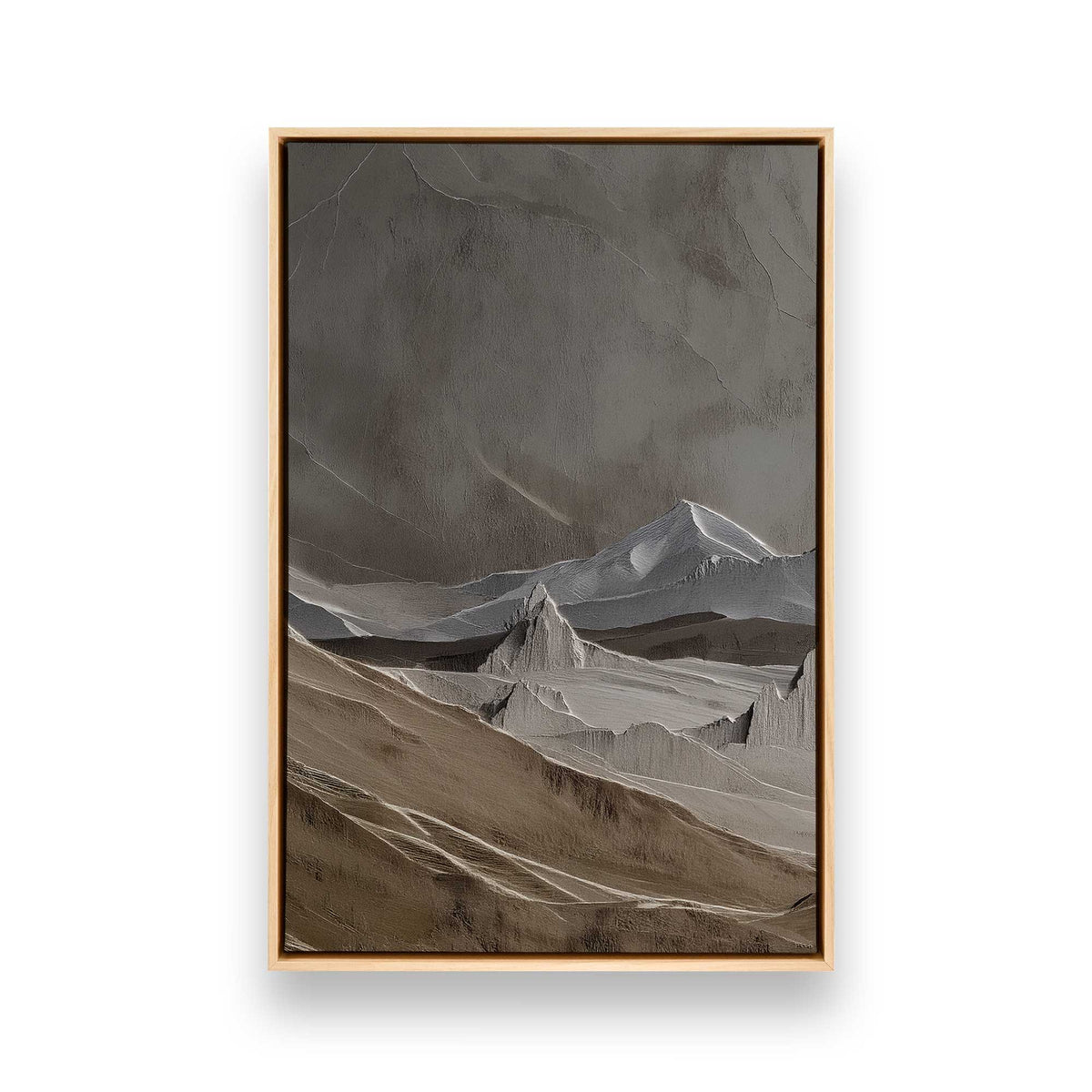 [Color:American Maple], Picture of art in a American Maple frame