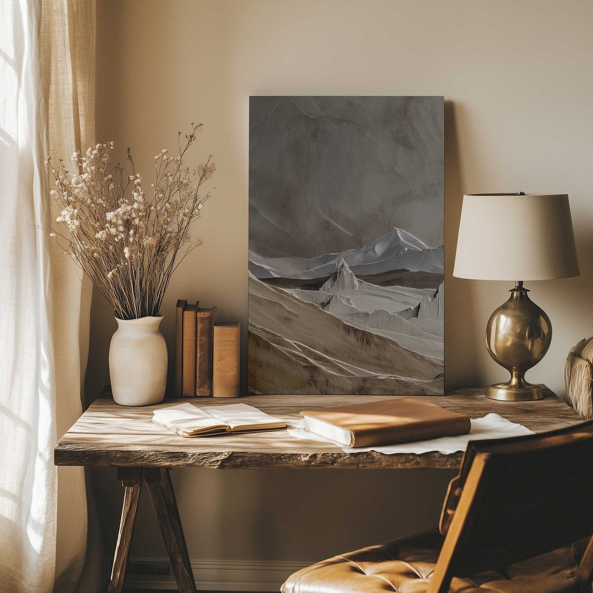 Picture of art in a room