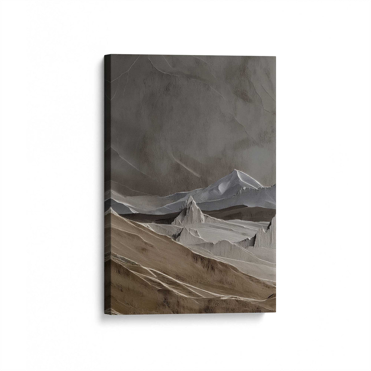 [Color:Stretched Canvas], Picture of art at an angle