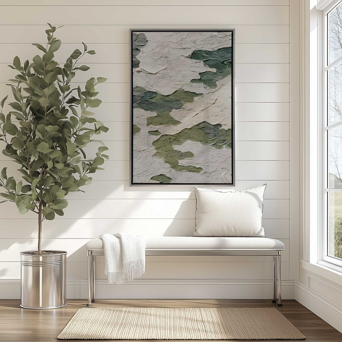 Picture of art in a room