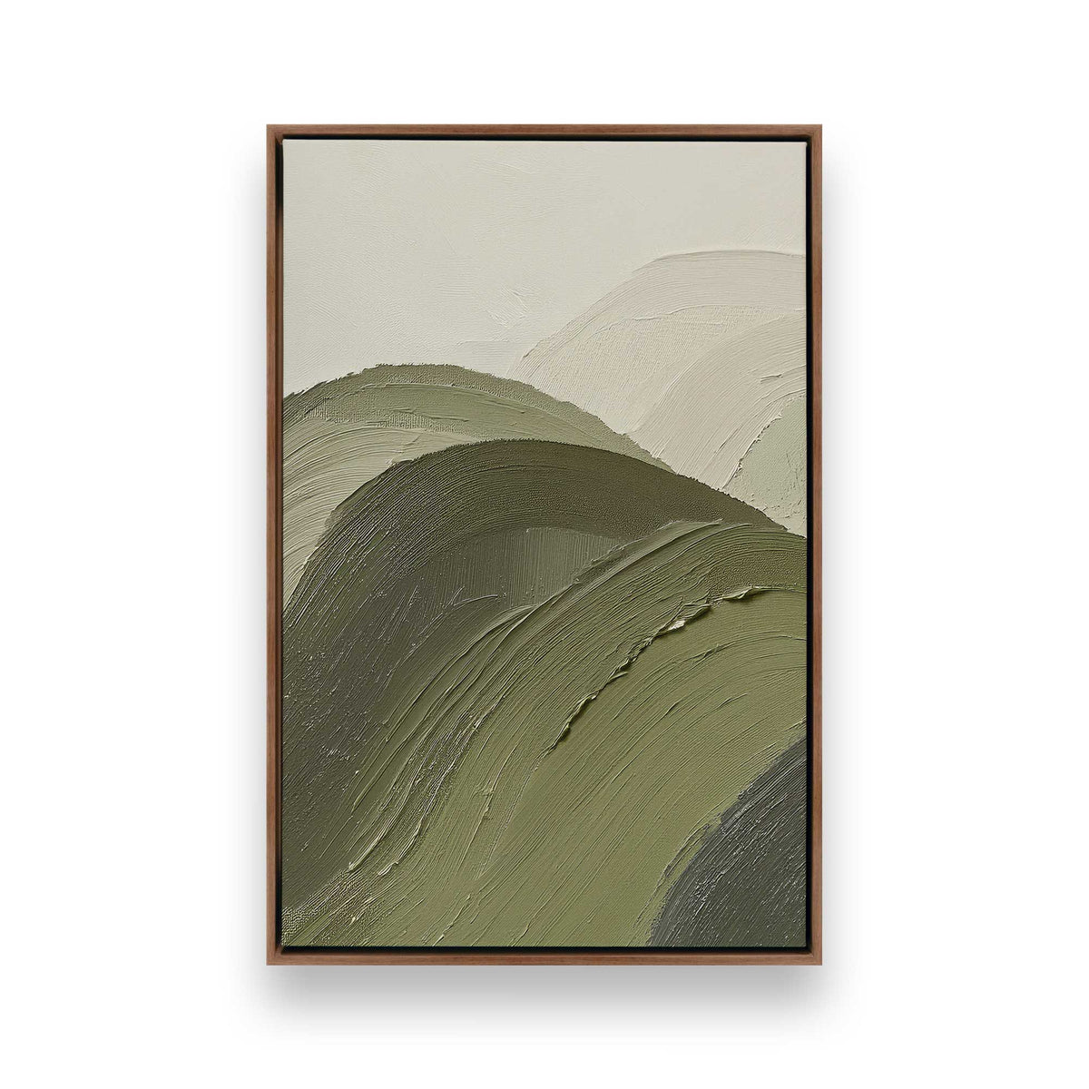[Color:Walnut], Picture of art in a Walnut frame