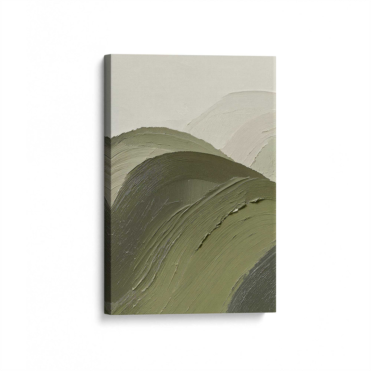 [Color:Stretched Canvas], Picture of art at an angle