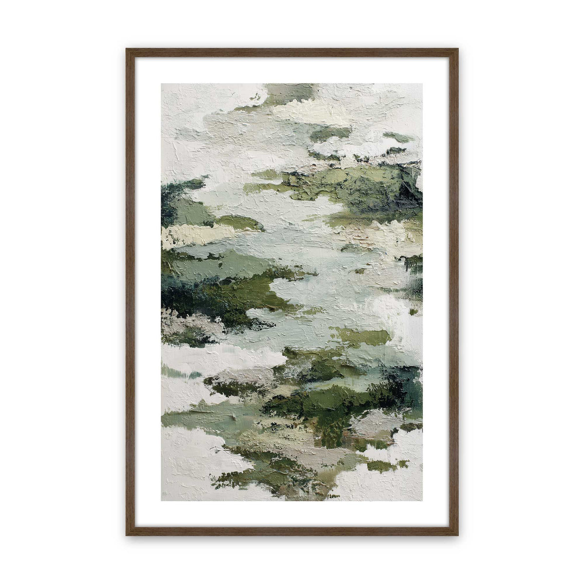 [Color:Walnut], Picture of art in a Walnut frame