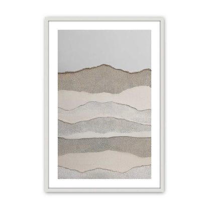 [Color:Opaque White], Picture of art in an Opaque White frame