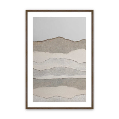 [Color:Walnut], Picture of art in a Walnut frame