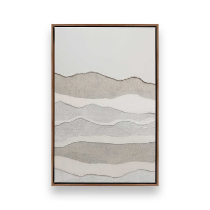 [Color:Walnut], Picture of art in a Walnut frame