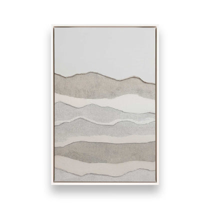 [Color:Opaque White], Picture of art in a White frame
