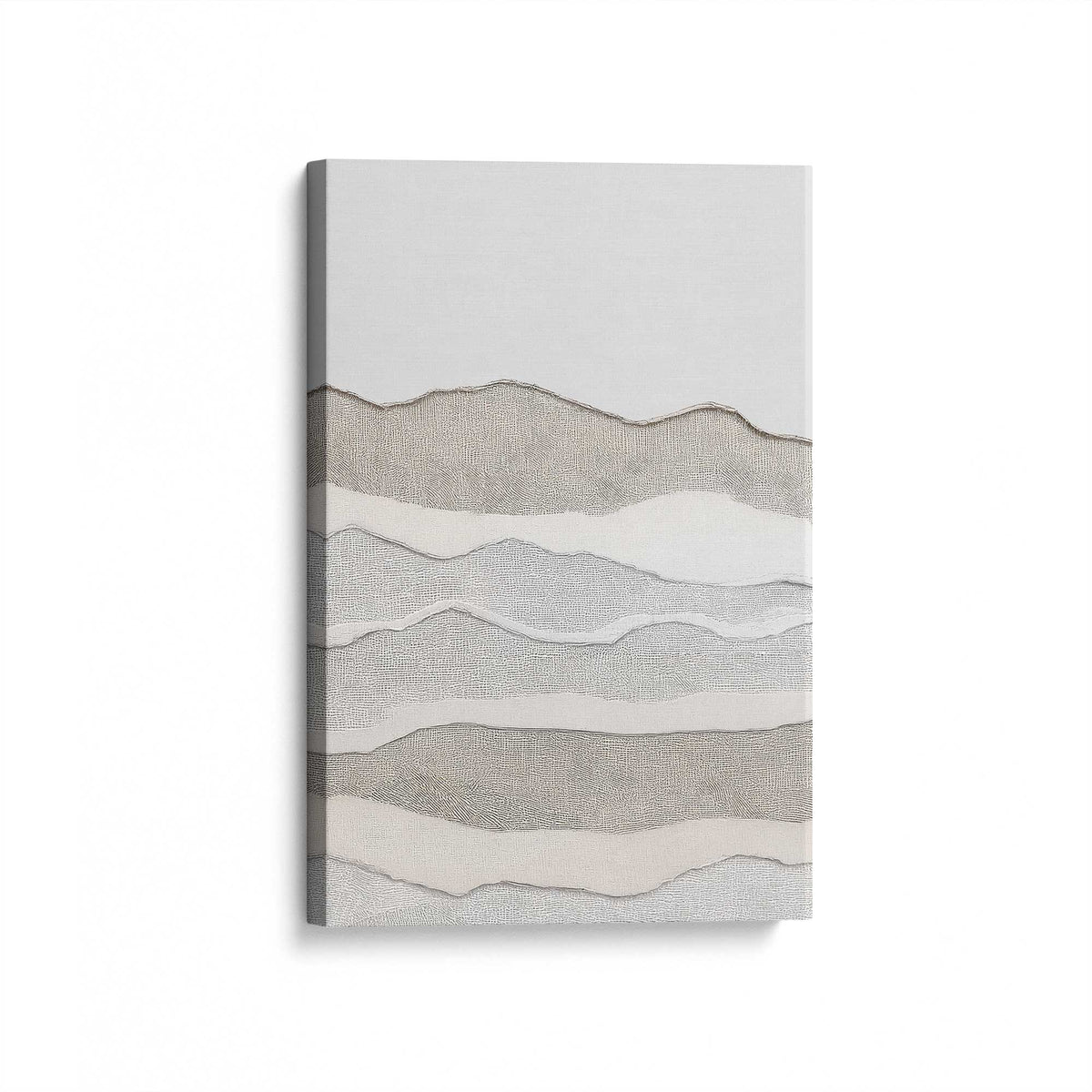 [Color:Stretched Canvas], Picture of art at an angle