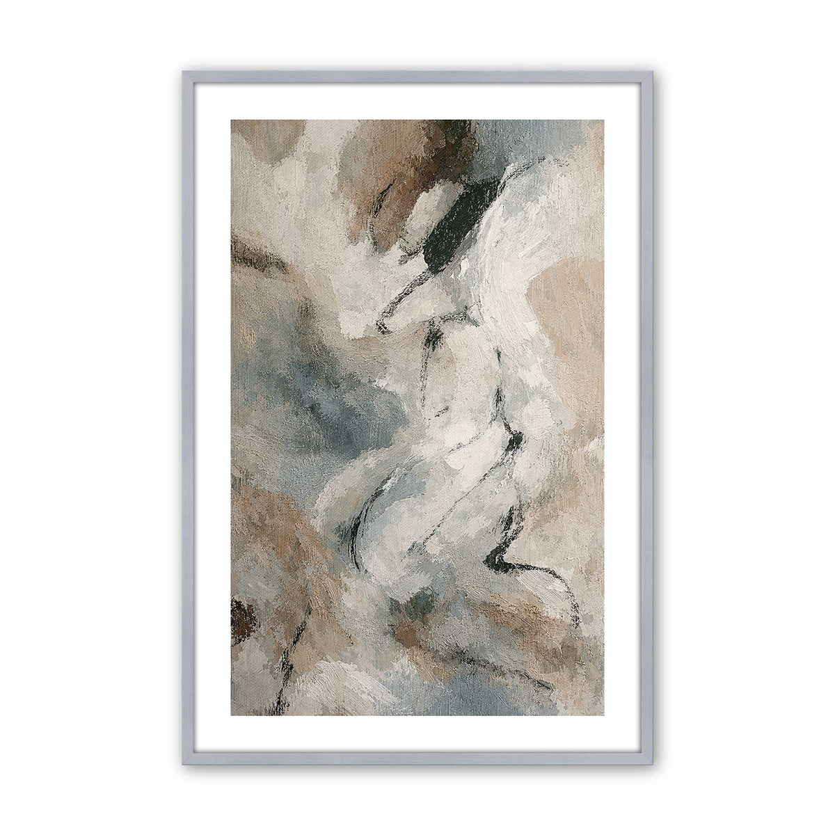[Color:Polished Chrome], Picture of art in a Polished Chrome frame