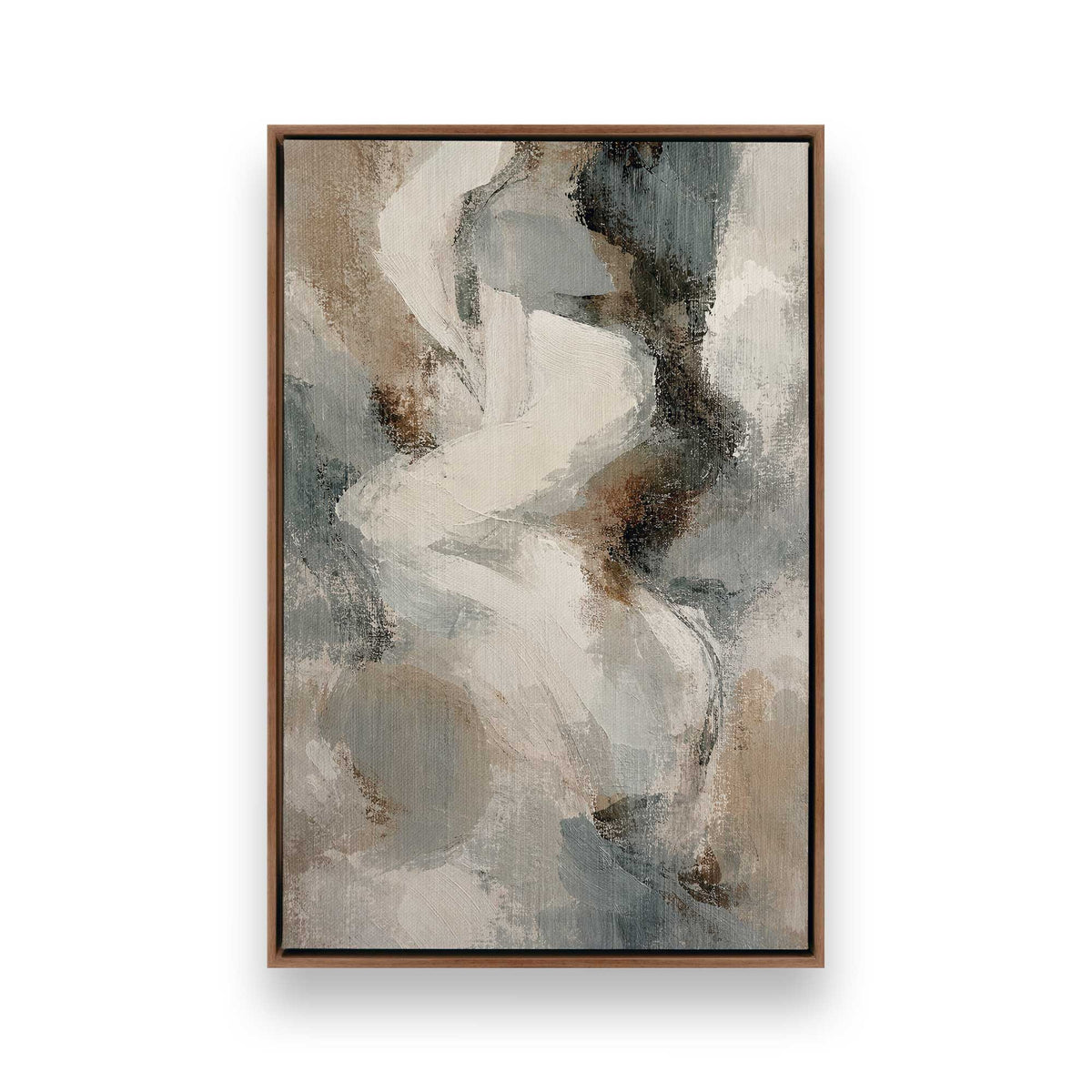 [Color:Walnut], Picture of art in a Walnut frame