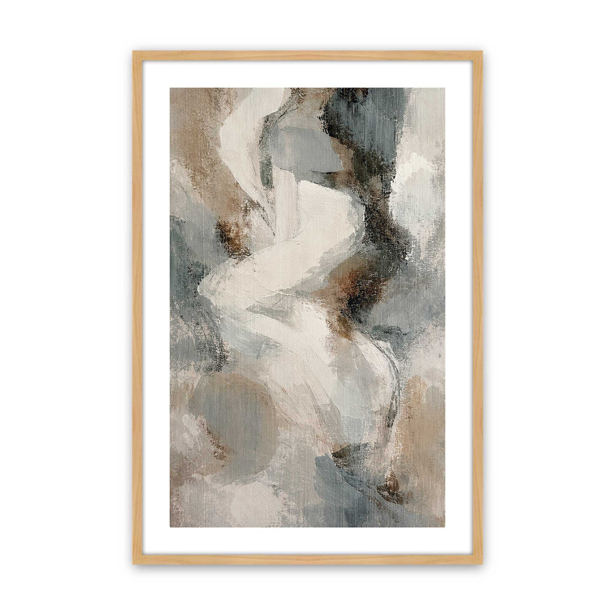 [Color:American Maple], Picture of art in a American Maple frame