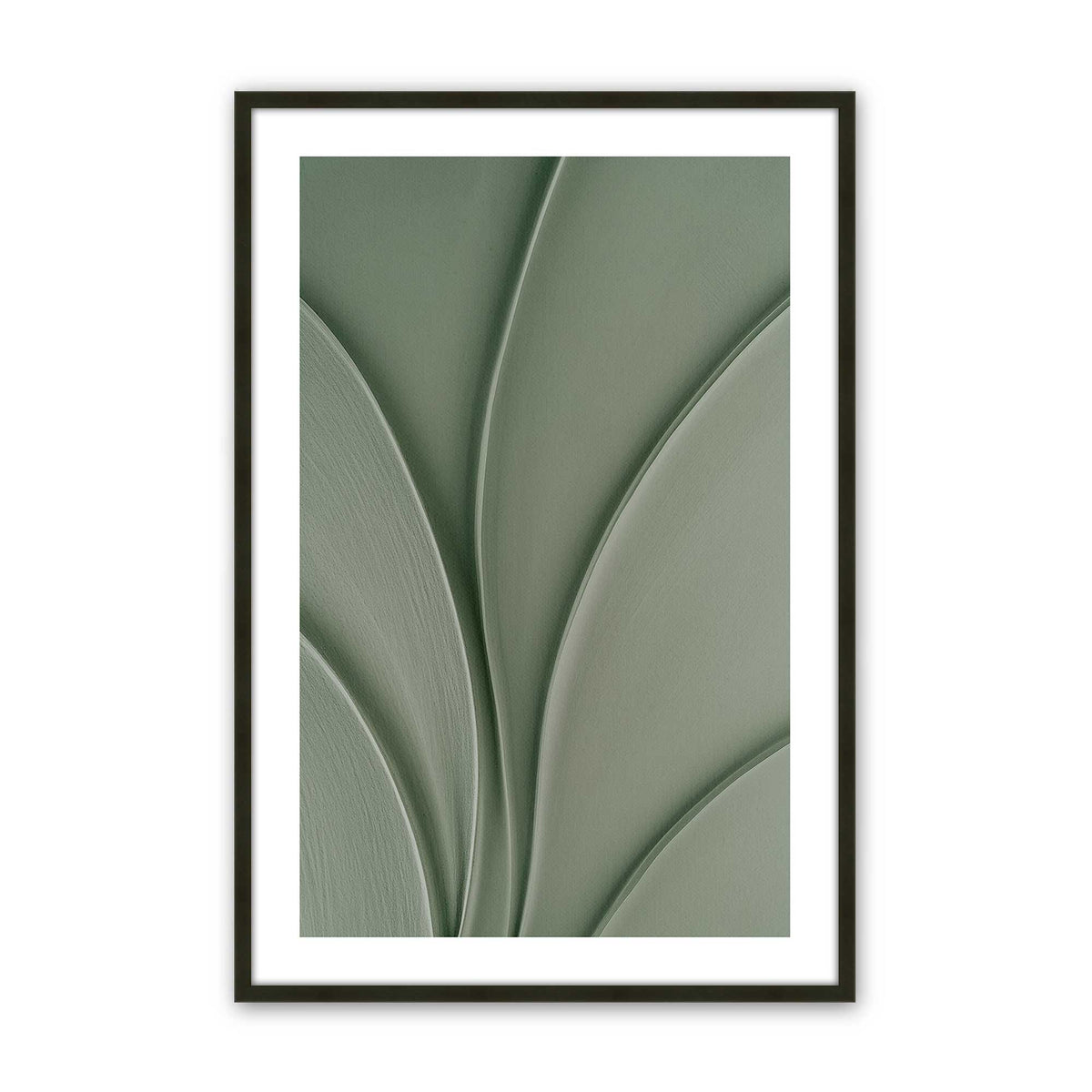 [Color:Satin Black], Picture of art in a Satin Black frame