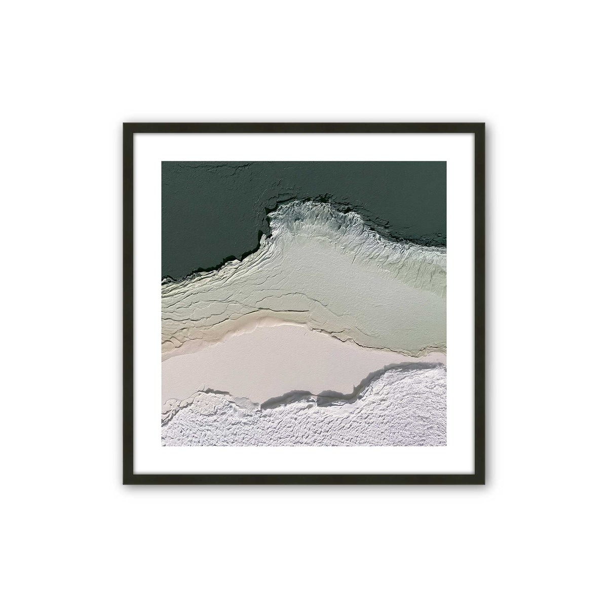 [Color:Satin Black], Picture of art in a Satin Black frame