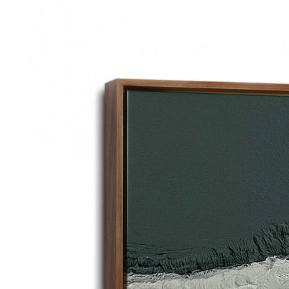 [Color:Walnut], Picture of art in a Walnut frame at an angle