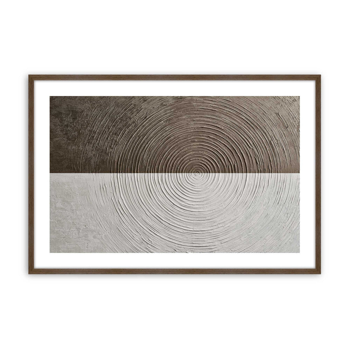 [Color:Walnut], Picture of art in a Polished Chrome frame