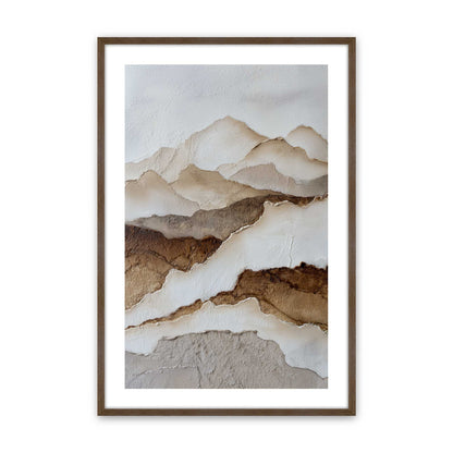 [Color:Walnut], Picture of art in a Walnut frame