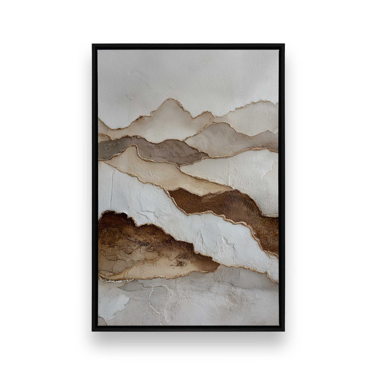 [Color:Satin Black], Picture of art in a Satin Black frame