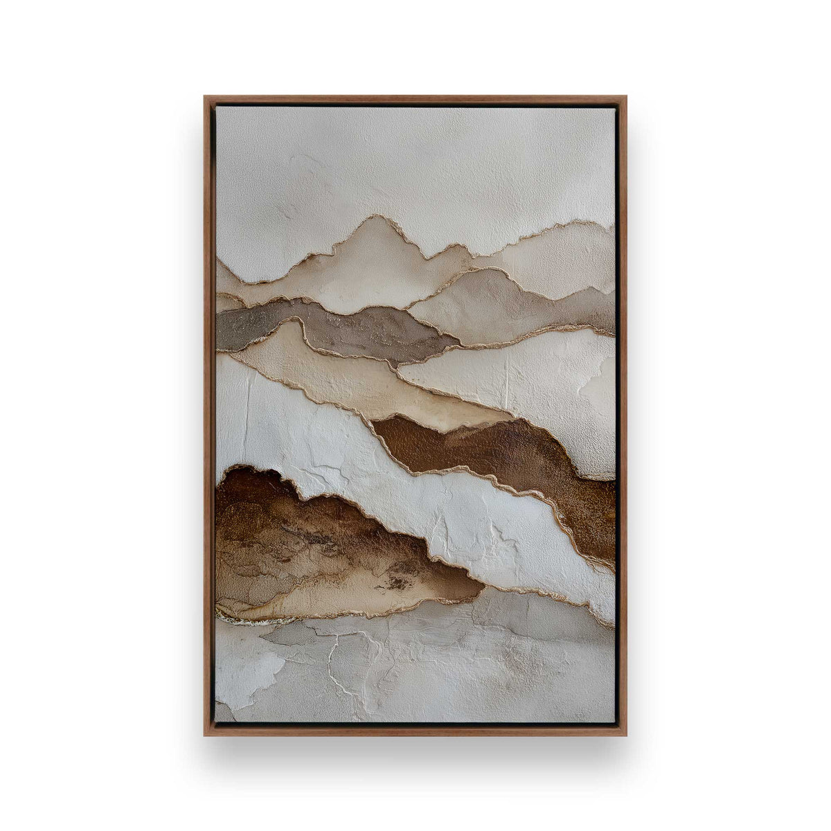 [Color:Walnut], Picture of art in a Walnut frame