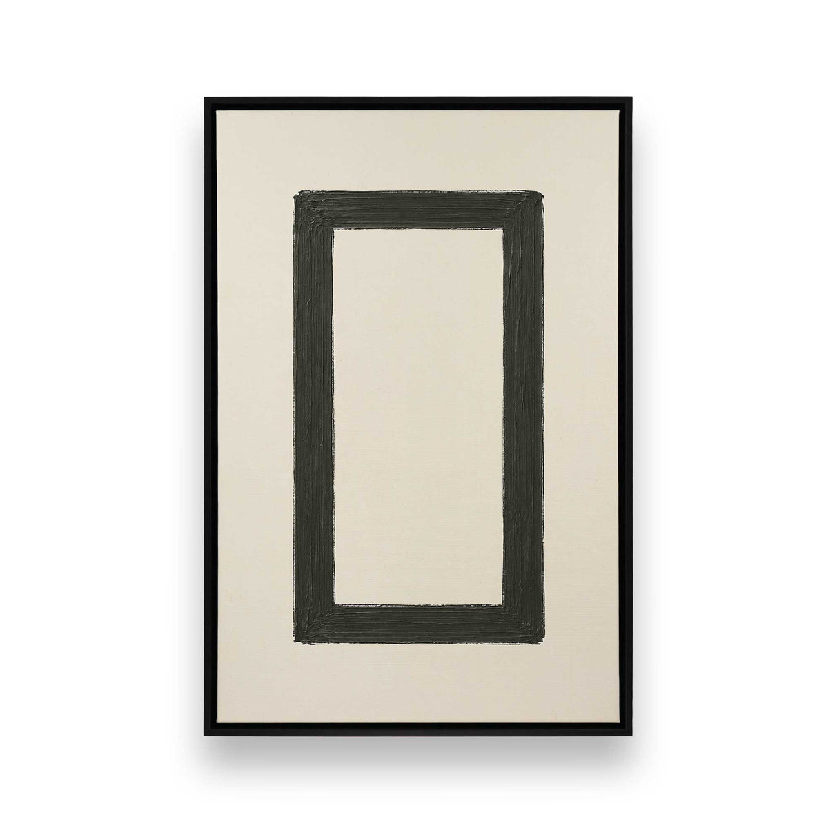 [Color:Satin Black], Picture of art in a Satin Black frame
