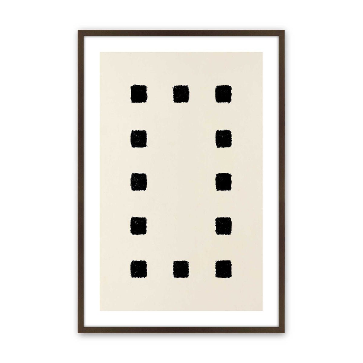 [Color:Belvinder Brown], Picture of art in a Belvinder Brown frame