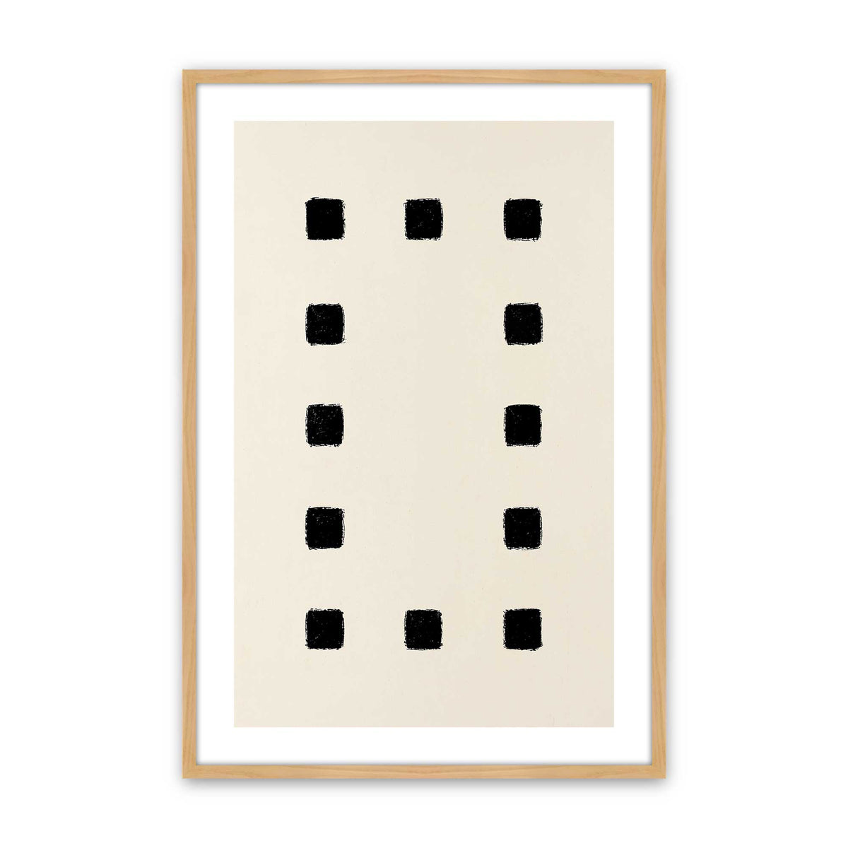 [Color:American Maple], Picture of art in an American Maple frame