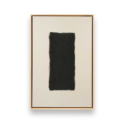 The Black Outline, Set of 3 Canvas Prints