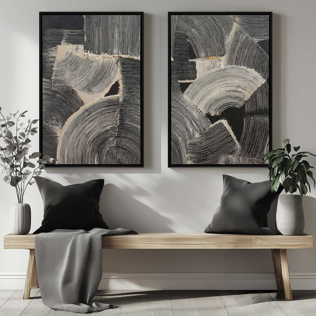 [Color:American Maple], Picture of art in a American Maple frame