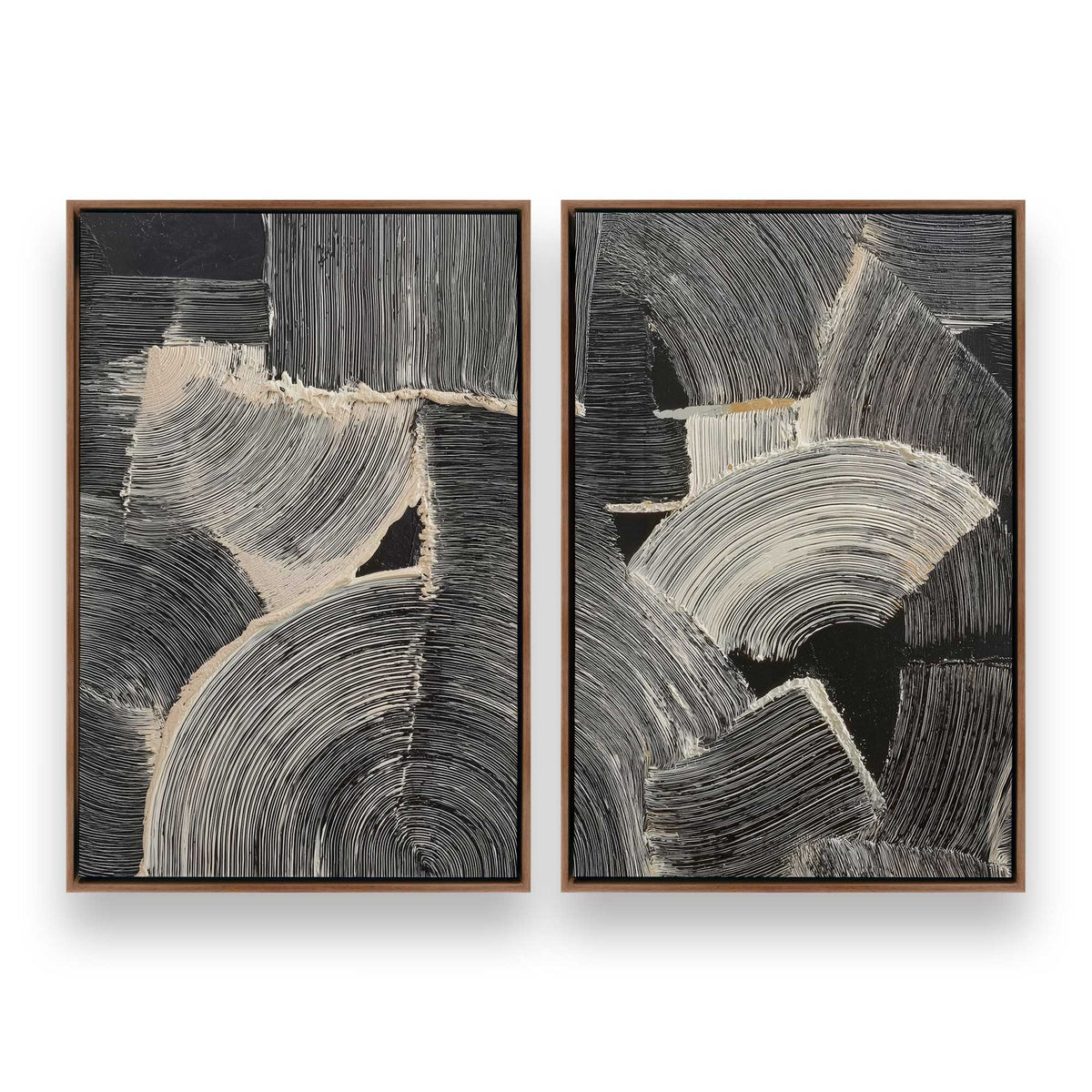 [Color:Walnut], Picture of art in a Walnut frame
