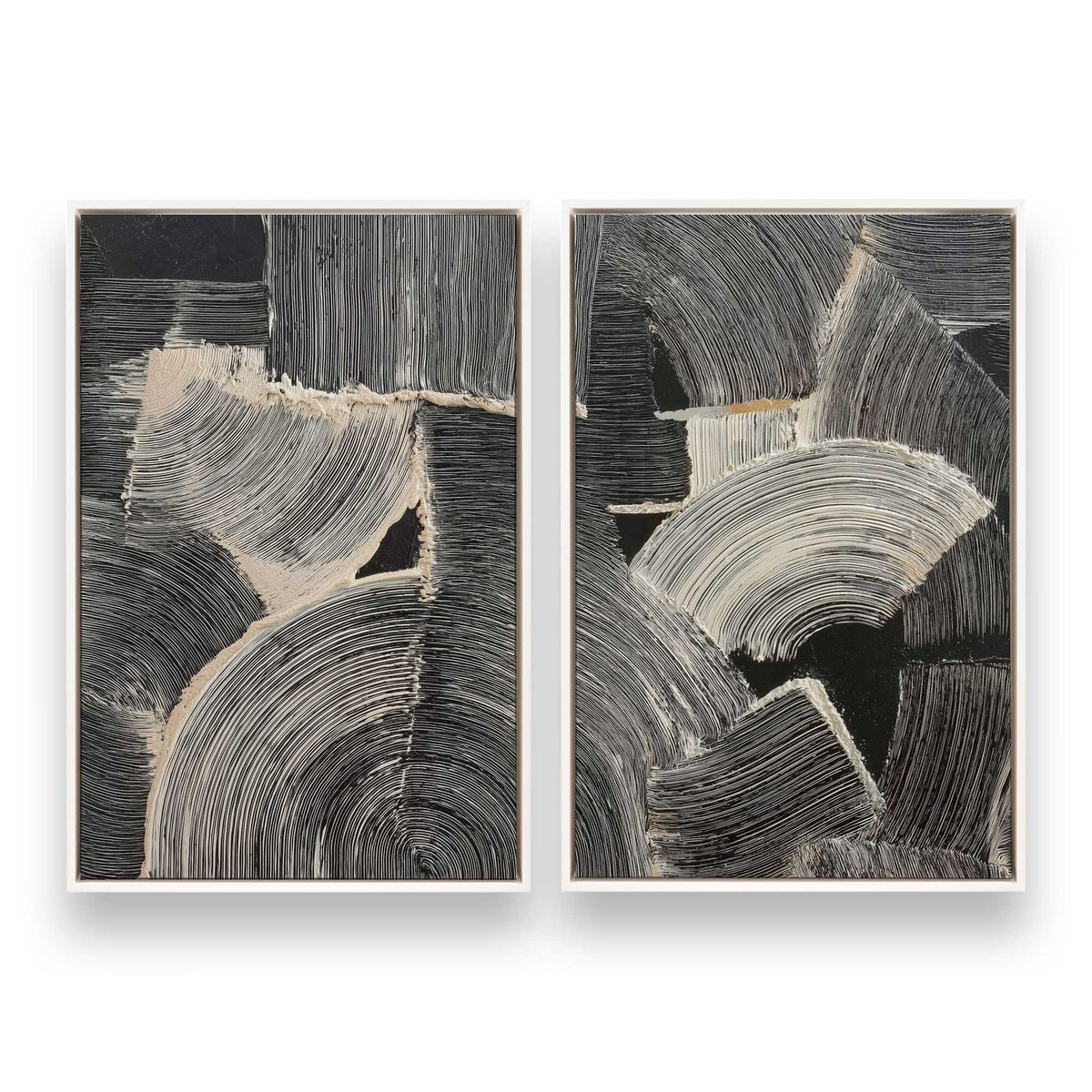 [Color:Opaque White], Picture of art in a White frame