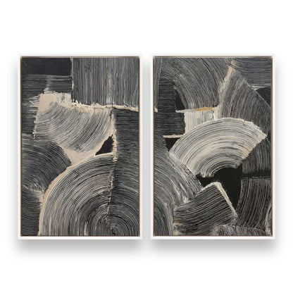 [Color:Opaque White], Picture of art in a White frame