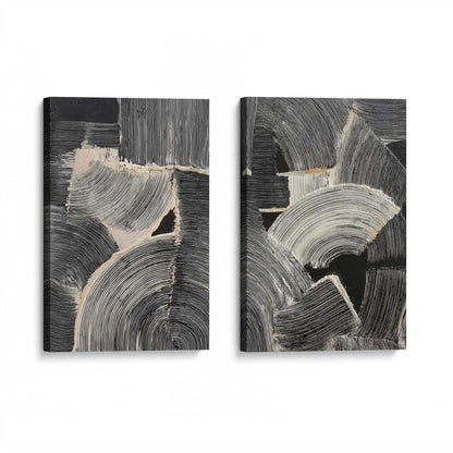 [Color:Stretched Canvas], Picture of art at an angle