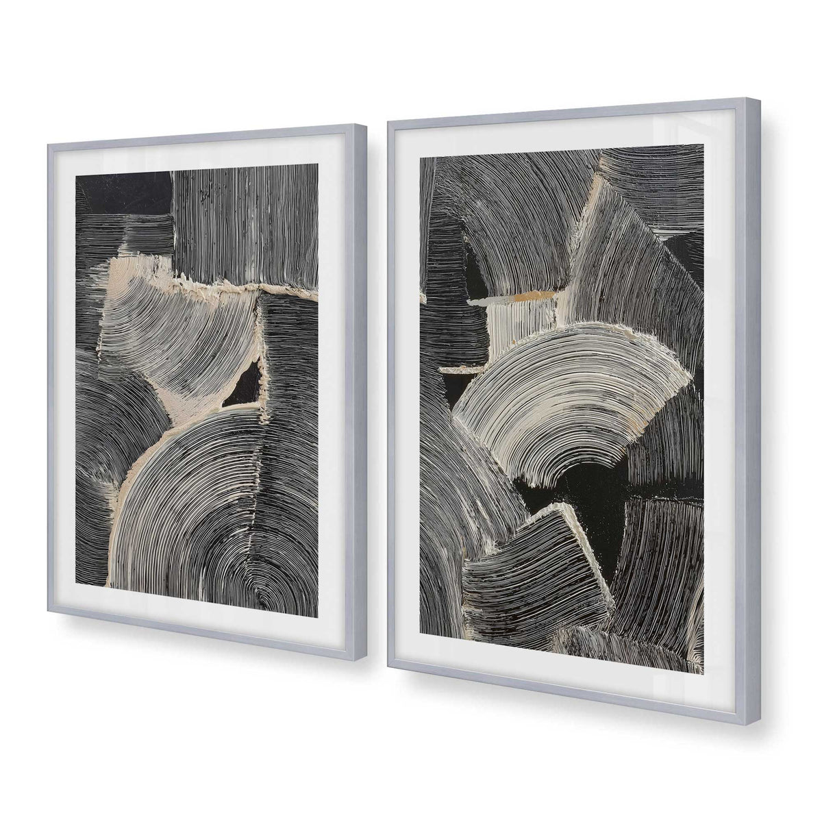 [Color:Polished Chrome], Picture of art in a Polished Chrome frame at an angle